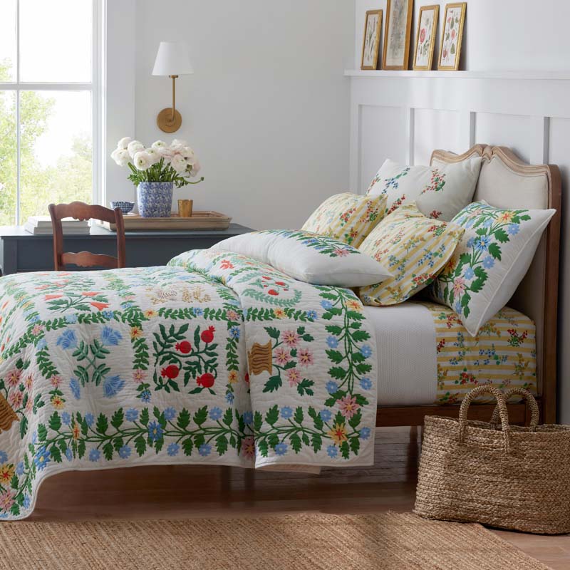 Helena Quilted Sham - Multi, Standard