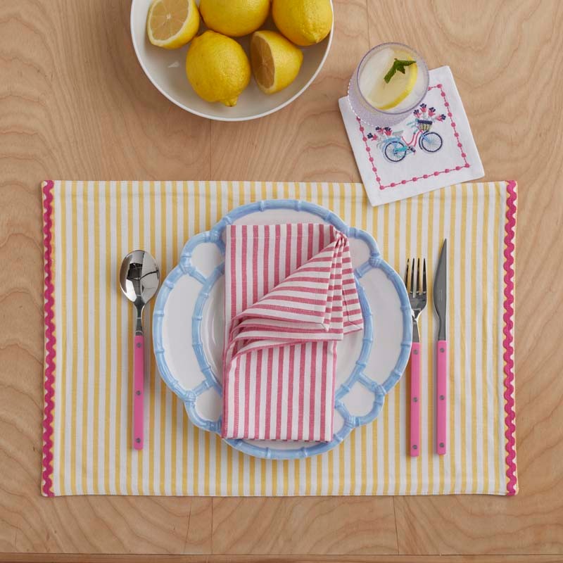 Pastello Flatware, Set of 3 - Pink