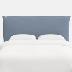 Sutton Velvet Headboard - Ocean, Twin