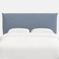 Sutton Velvet Headboard - Ocean, Twin