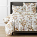 Primrose Bloom Premium Smooth Wrinkle-Free Sateen Duvet Cover - Beige Multi, King/Cal. King