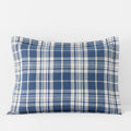 Classic Plaid Ultra-Cozy Cotton Velvet Flannel Sham - Scot, King