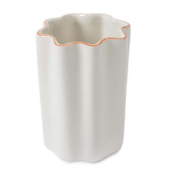 Scallop Tumbler - Cream and Amber