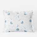 Night Sky Classic Cool Organic Cotton Percale Sham - Blue, Standard