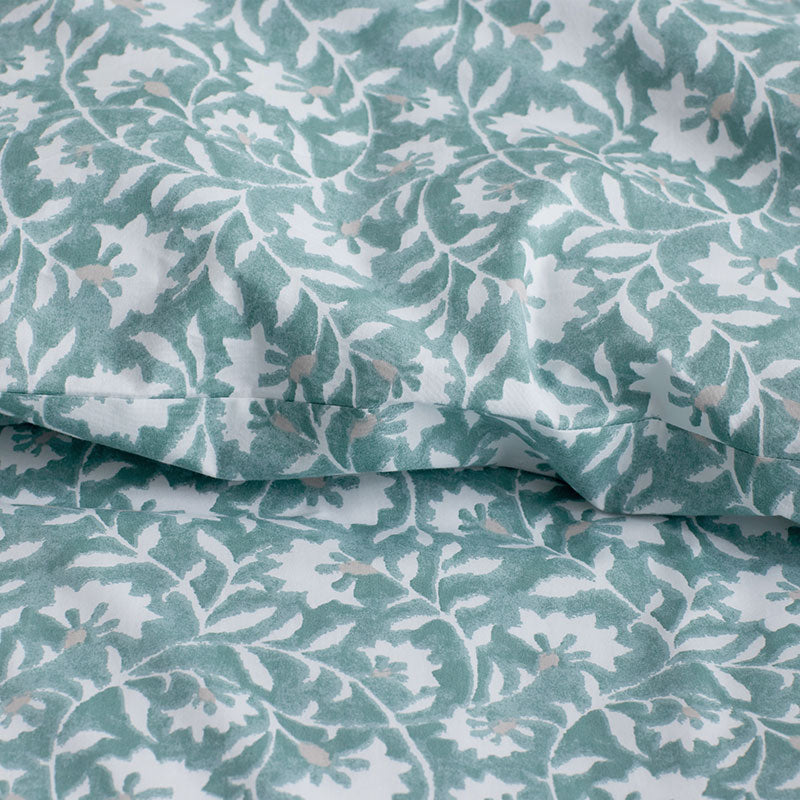 Ellary Classic Cool Cotton Percale Sham - Vine, Euro