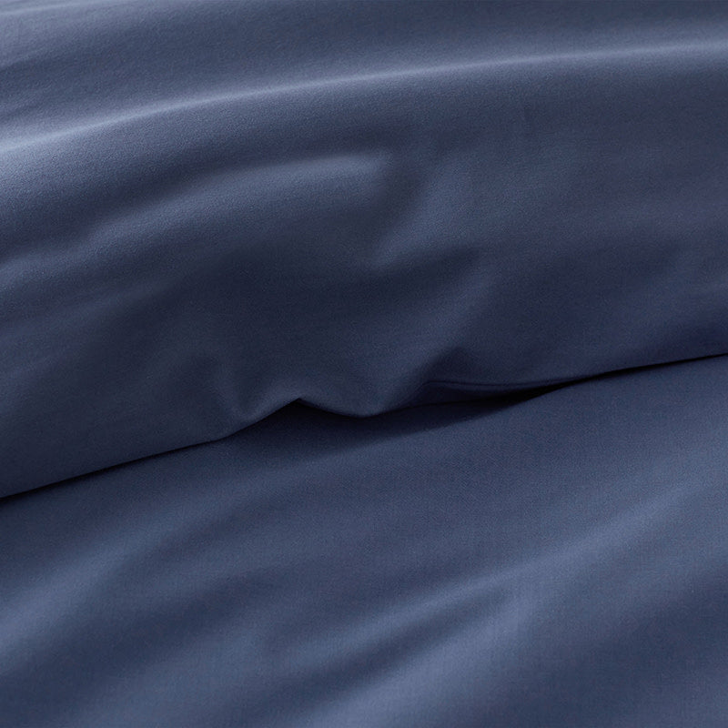 Brushed Cotton Sheet Set - Blue, Twin