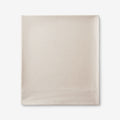 Premium Smooth Supima® Cotton Wrinkle-Free Sateen Flat Bed Sheet - Alabaster, Queen