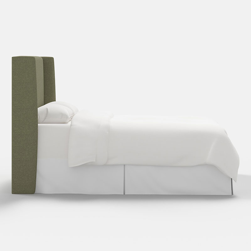 Gramercy Textured Linen Headboard - Laurel, King