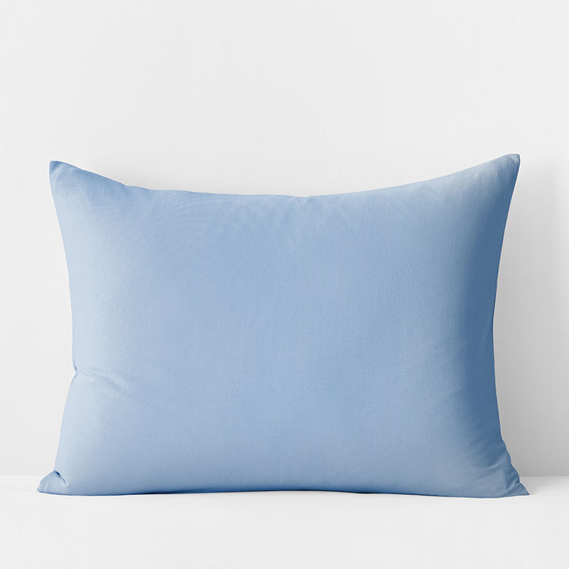 T-Shirt Soft Jersey Knit Sham - Cloud Blue, King