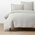 Leonie Duvet Cover - Green, Full/Queen