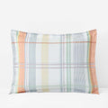 Alder Plaid Classic Cool Cotton Percale Sham - Multi, King