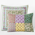 Rasha Patchwork Quilted Sham - Multi, Euro