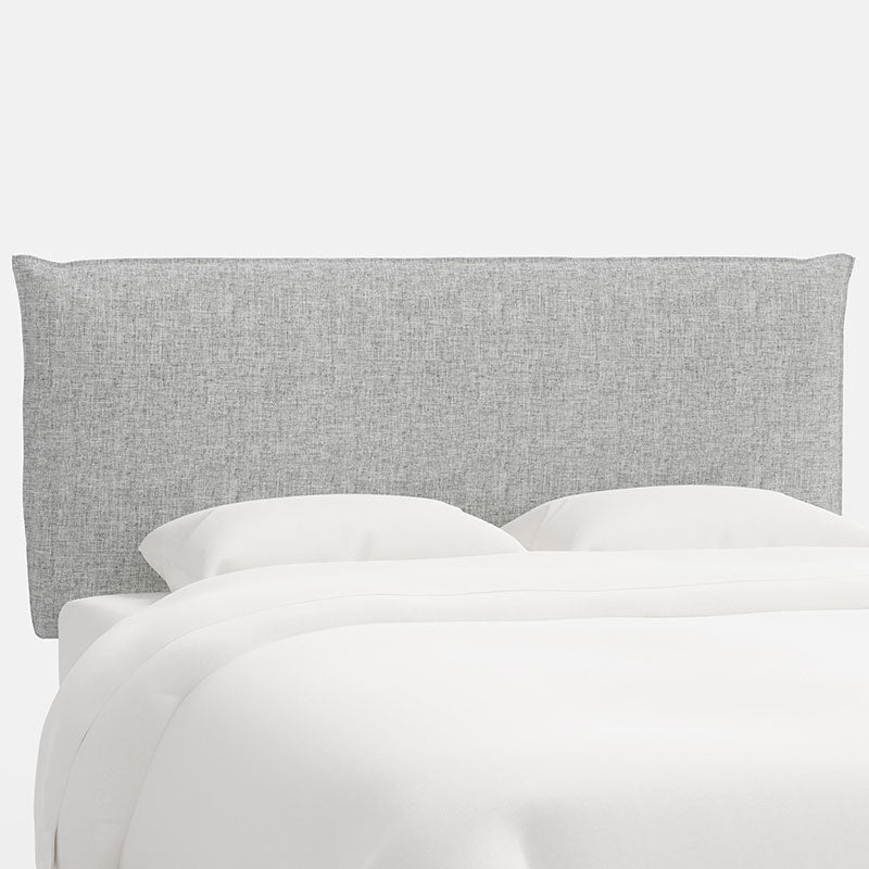 Sutton Textured Linen Headboard - Pumice, Cal King