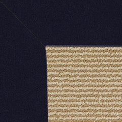 Sunbrella Narrow Stripe Bordered Indoor/Outdoor Rug - Navy, Swatch