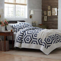 Gwenivere Quilt - Ivory, Full/Queen