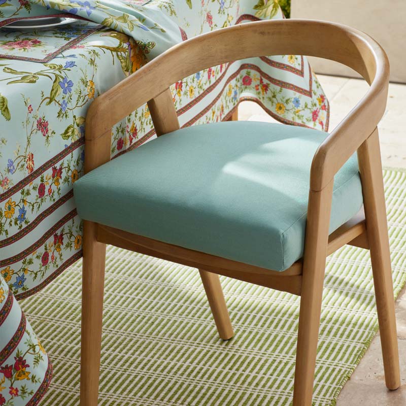Contour Chair Cushion - Spectrum Mist, 16 in. x 15 in.