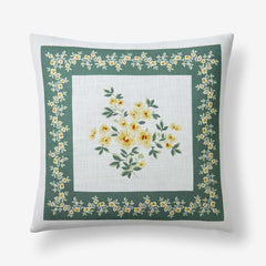 Suhana Decorative Square Pillow Cover - Green, 20 in. x 20 in.