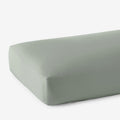 Classic Smooth Rayon Made From Bamboo Sateen Fitted Bed Sheet - Tarragon, Twin