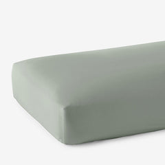 Classic Smooth Rayon Made From Bamboo Sateen Fitted Bed Sheet - Tarragon, Twin XL