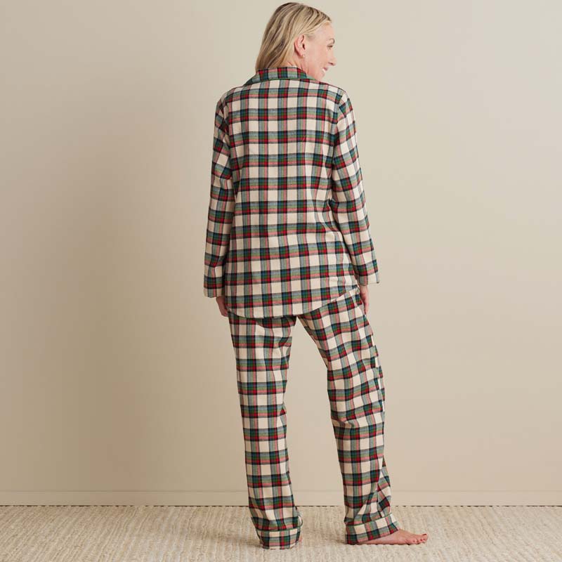 Family Flannel Women's Button-Down Pajama Set - Idyllwild, XXL