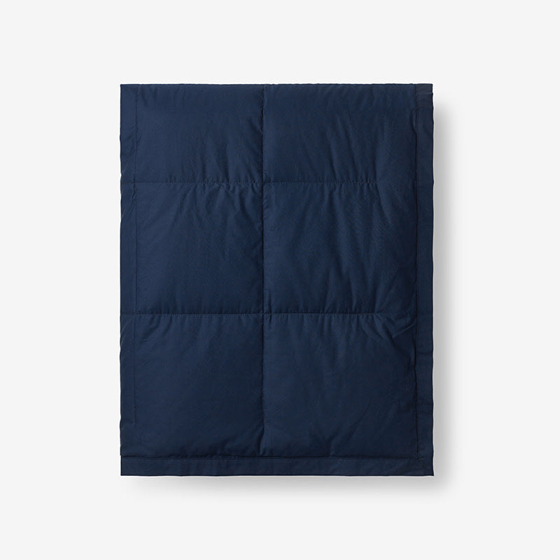 Premium LoftAIRE™ Down Alternative Throw - Navy Blue