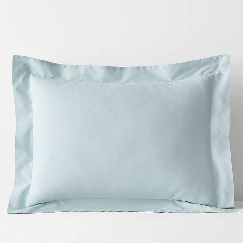 Classic Cool Cotton Percale Sham - Pale Blue, Standard