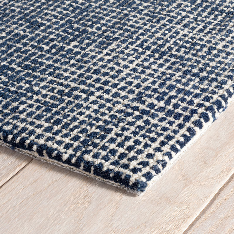 Matrix Hand Tufted Wool Rug - Ink, 4' x 6'
