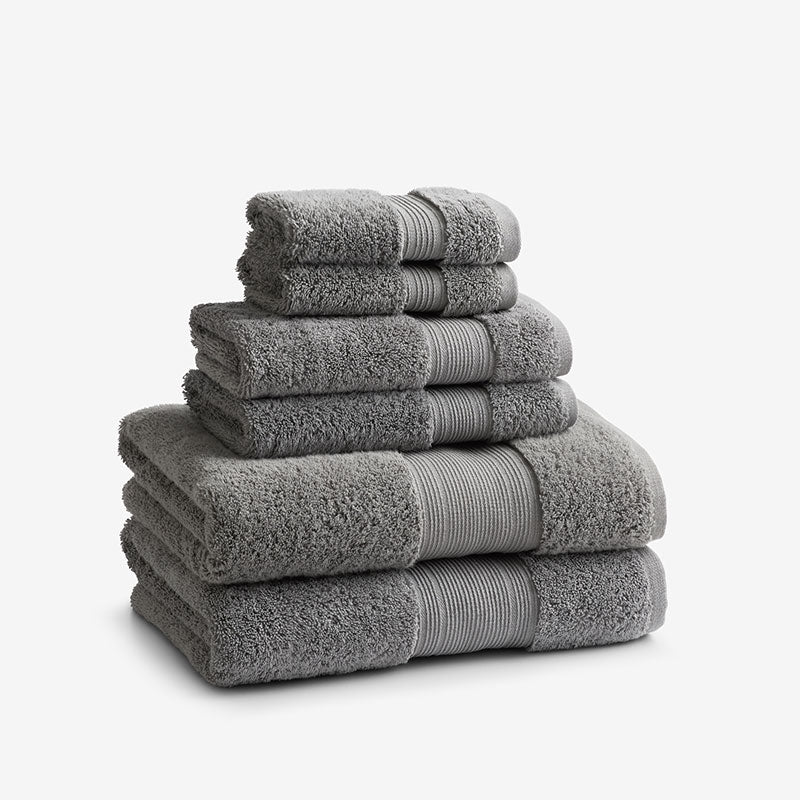 Regal Egyptian Cotton 6-Piece Bath Set - Seal