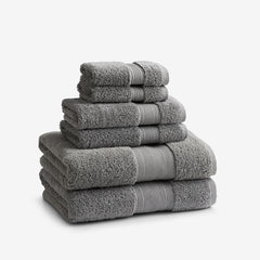 Regal Egyptian Cotton 6-Piece Bath Set - Seal