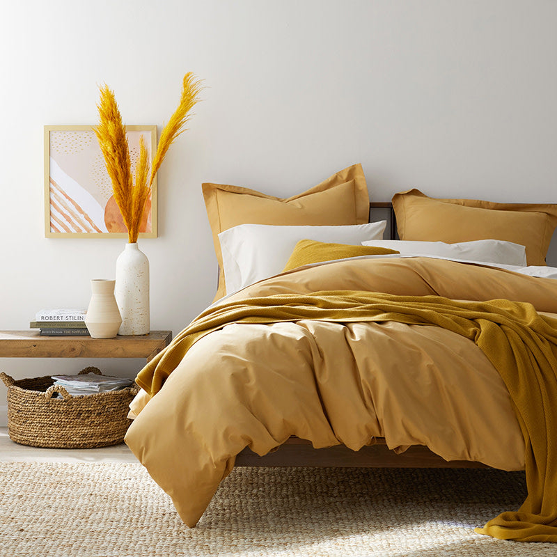 Brushed Cotton Sheet Set - Nutmeg, Twin XL