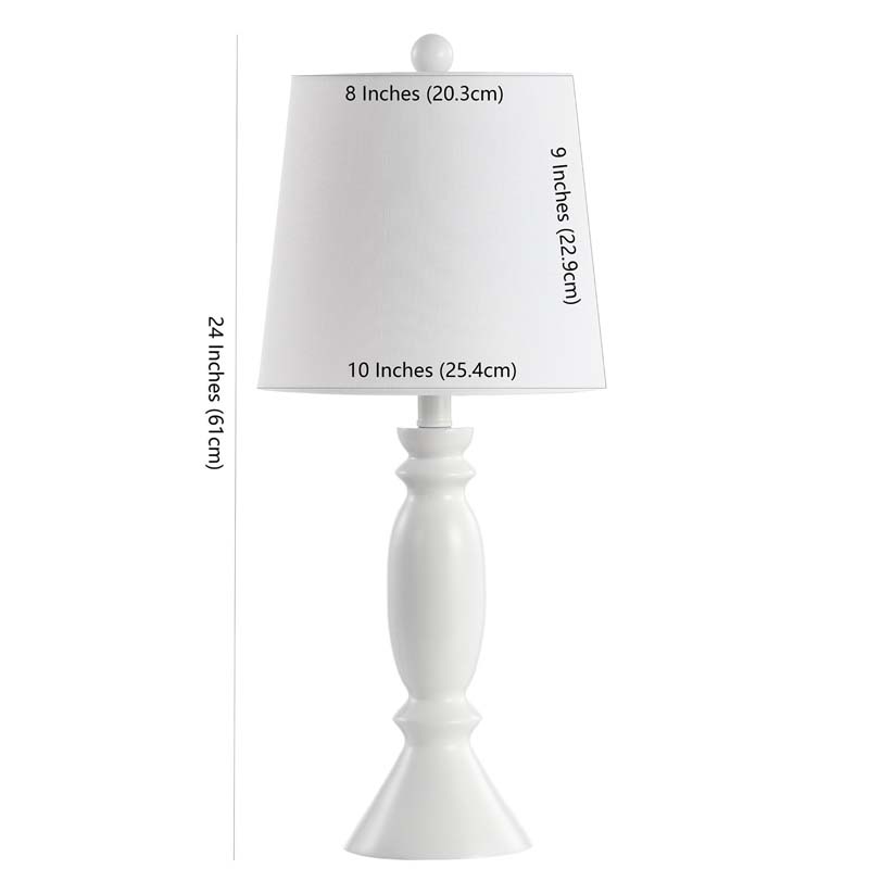 Column Table Lamp - White, OS