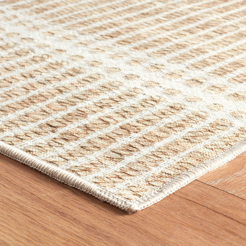 Arbor Natural Washable Rug - Natural, '4 x '6