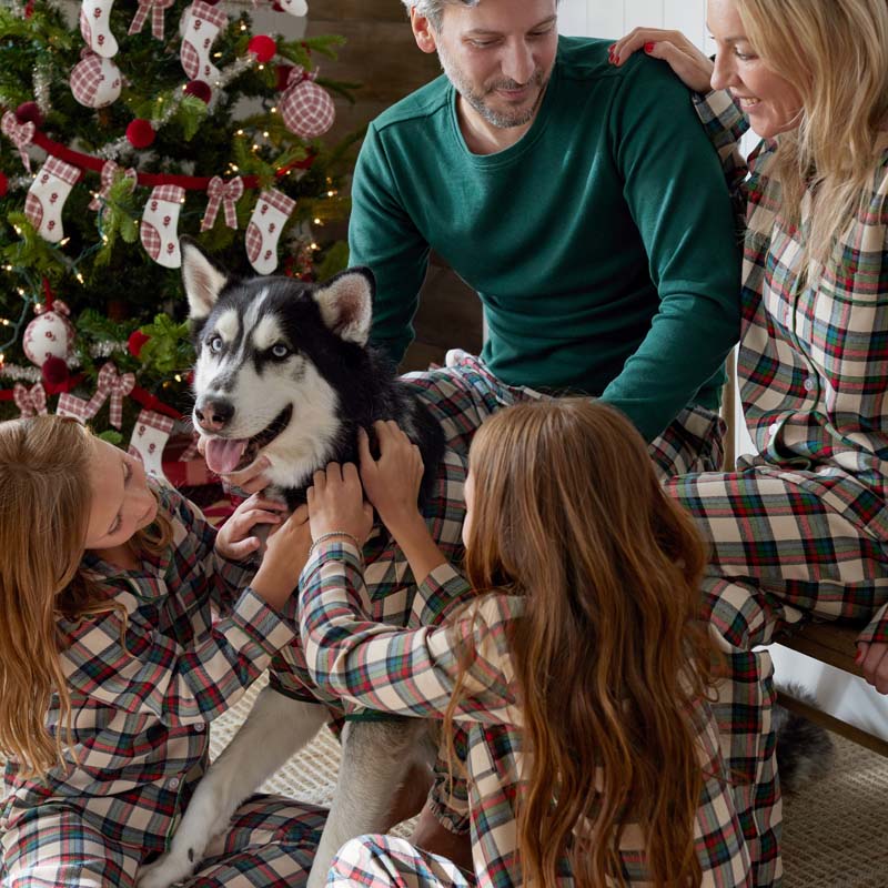 Family Flannel Kid's Button-Down Pajama Set - Idyllwild, 6/7
