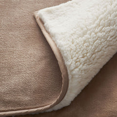 Sherpa Waterproof Blanket - Beige Tan
