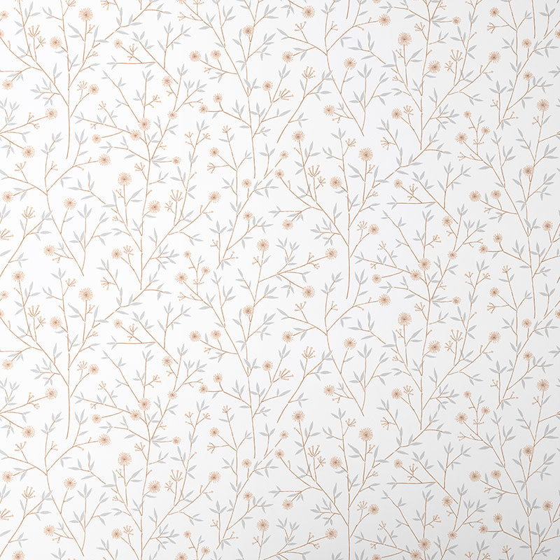 Ava Removable Wallpaper - Ditsy Floral Clay, Swatch