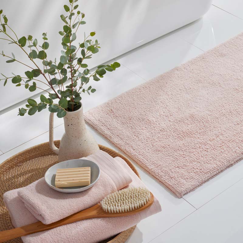 Plush Spa Solid Hand Towel - Rose Quartz