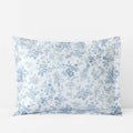 Whisper Fleur Premium Smooth Wrinkle-Free Sateen Sham - Blue Mist, Standard