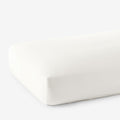 Classic Smooth Wrinkle-Free Sateen Fitted Bed Sheet - Creme, Twin XL