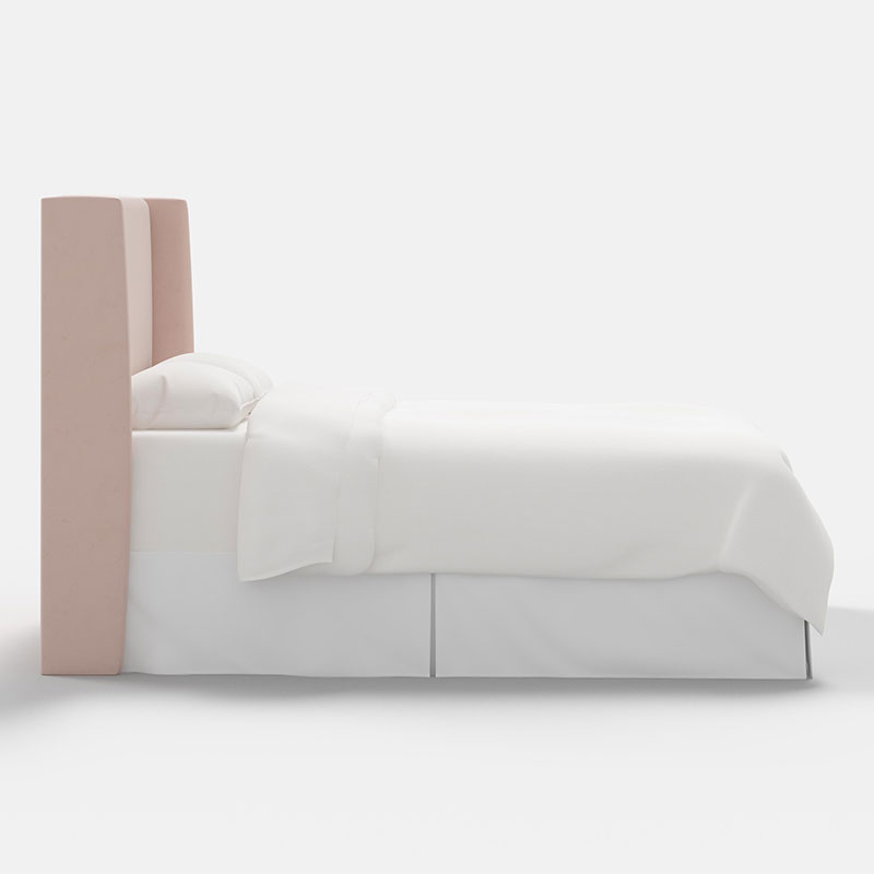 Gramercy Velvet Headboard - Blush, K