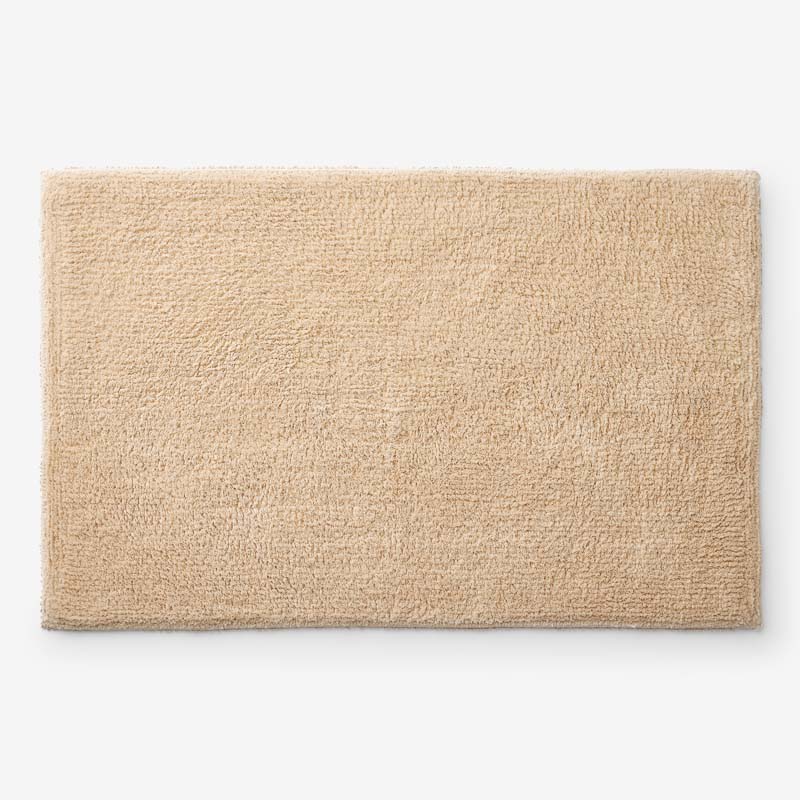 Plush Spa Solid Bath Rug - Antique Beige, 17 in. x 24 in.