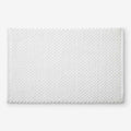 Textured Handwoven Cotton Bath Rug - Diamond, 21 in. x 34 in.