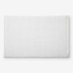Textured Handwoven Cotton Bath Rug - Diamond, 17 in. x 24 in.