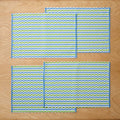 Arienna Wave Placemats, Set of 4 - Green Multi