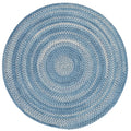 Bambini Braided Chenille Rug - Blue, 7' Round
