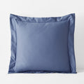 Premium Smooth Supima® Cotton Wrinkle-Free Sateen Sham - Blue Dusk, Euro