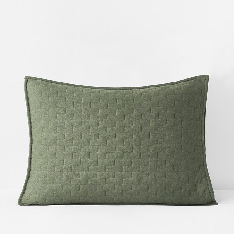 Air Layer Sham - Green, Standard