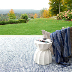 Tideline Handwoven Indoor/Outdoor Rug - Navy, 6' x 9'