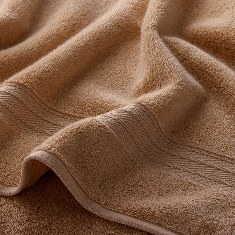 Cotton & TENCEL™ Lyocell Bath Sheet - Caramel