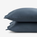 Premium Smooth Supima® Cotton Wrinkle-Free Sateen Pillowcase Set - Steel Blue, King