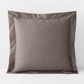 Classic Smooth Wrinkle-Free Sateen Sham - Cinder, Euro